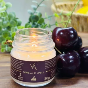 Velas Aromáticas Artesanais Veganas e Ecológicas - Essência Premium 30g