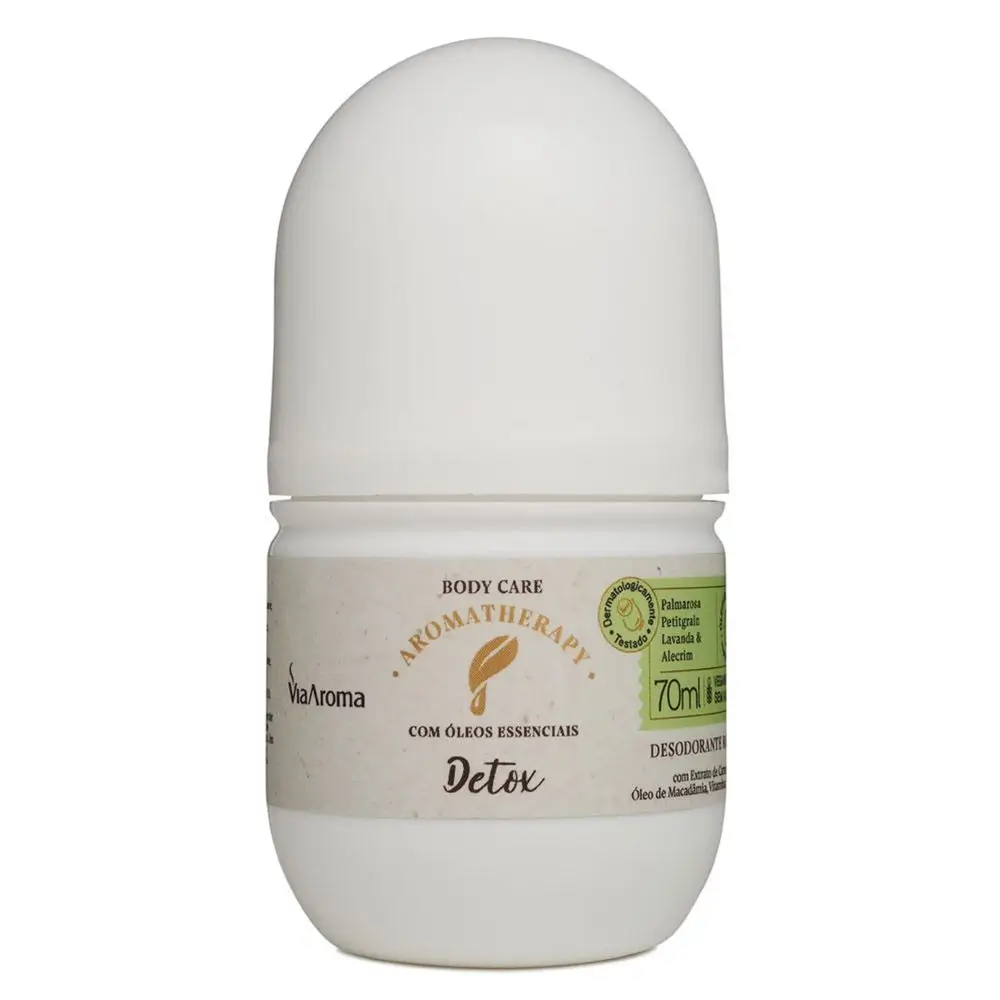 Desodorante Natural Roll-on Detox Via Aroma – 70ml