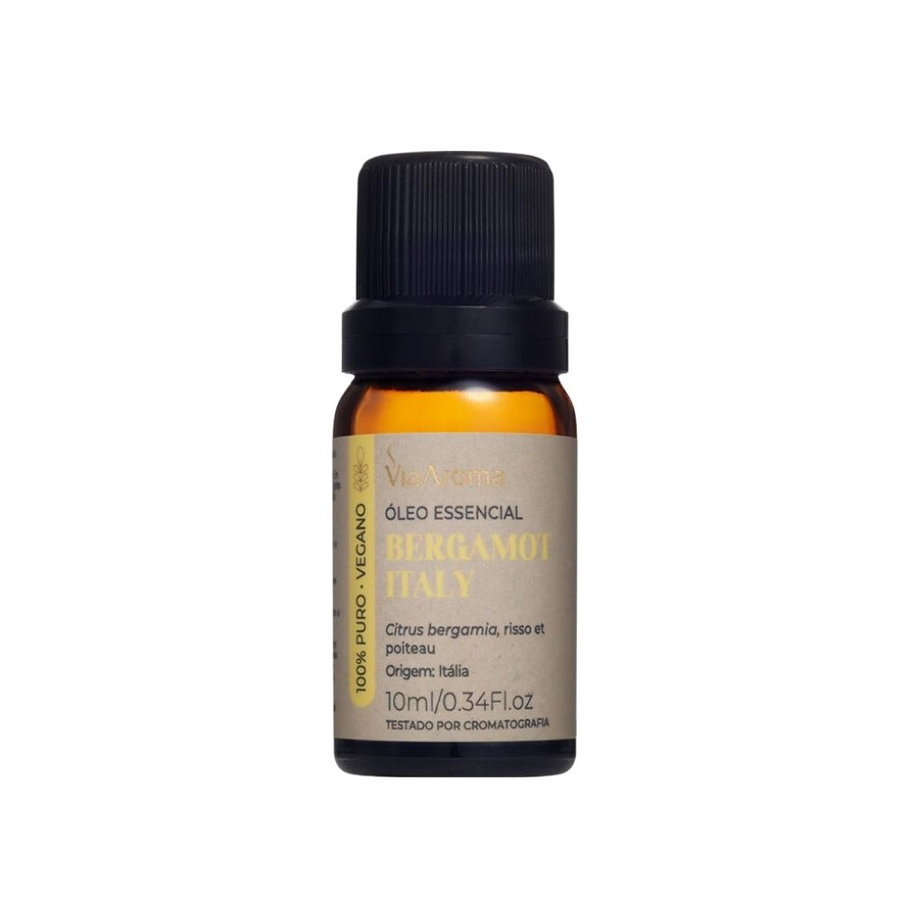 Óleo Essencial Bergamota Itália Via Aroma – 10ml