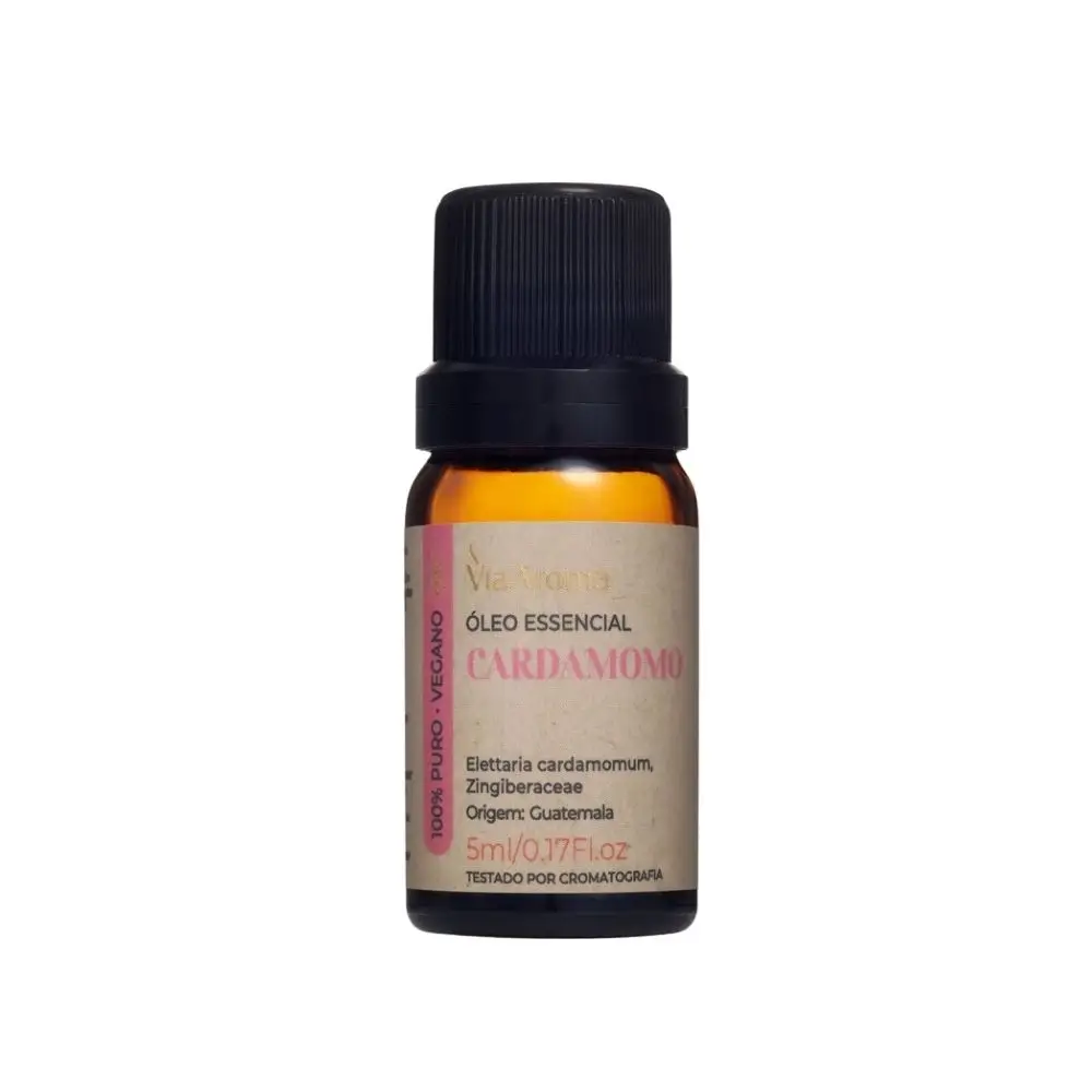 Óleo Essencial Cardamomo Via Aroma – 5ml