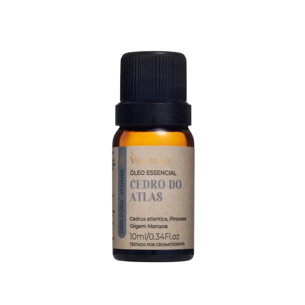 Óleo Essencial Cedro do Atlas Via Aroma – 10ml