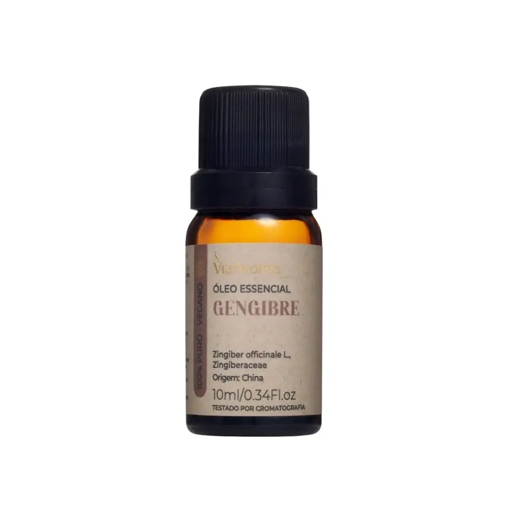 Óleo Essencial Gengibre Via Aroma – 10ml