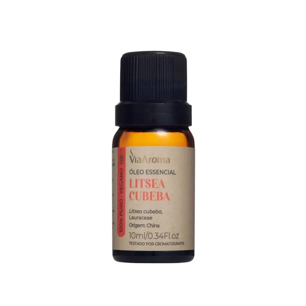 Óleo Essencial Litsea Cubeba Via Aroma – 10ml