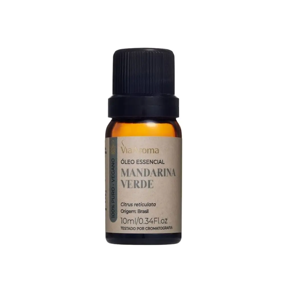 Óleo Essencial Mandarina Verde Via Aroma – 10ml