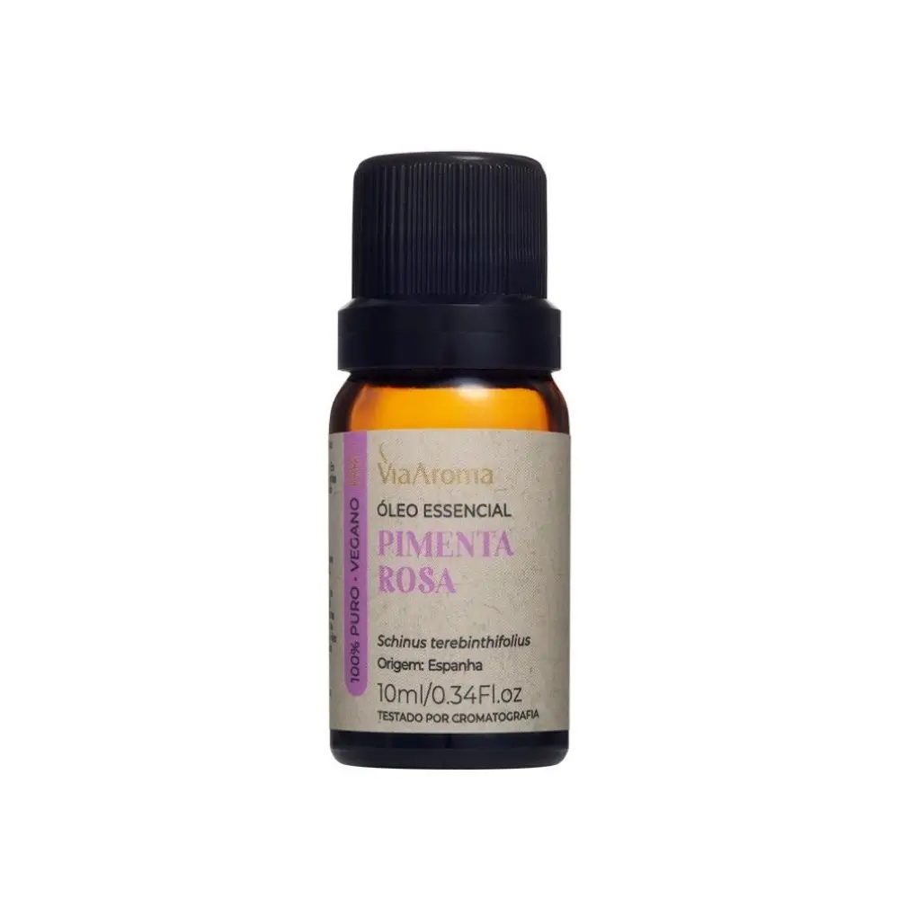 Óleo Essencial de Pimenta Rosa Via Aroma – 10ml