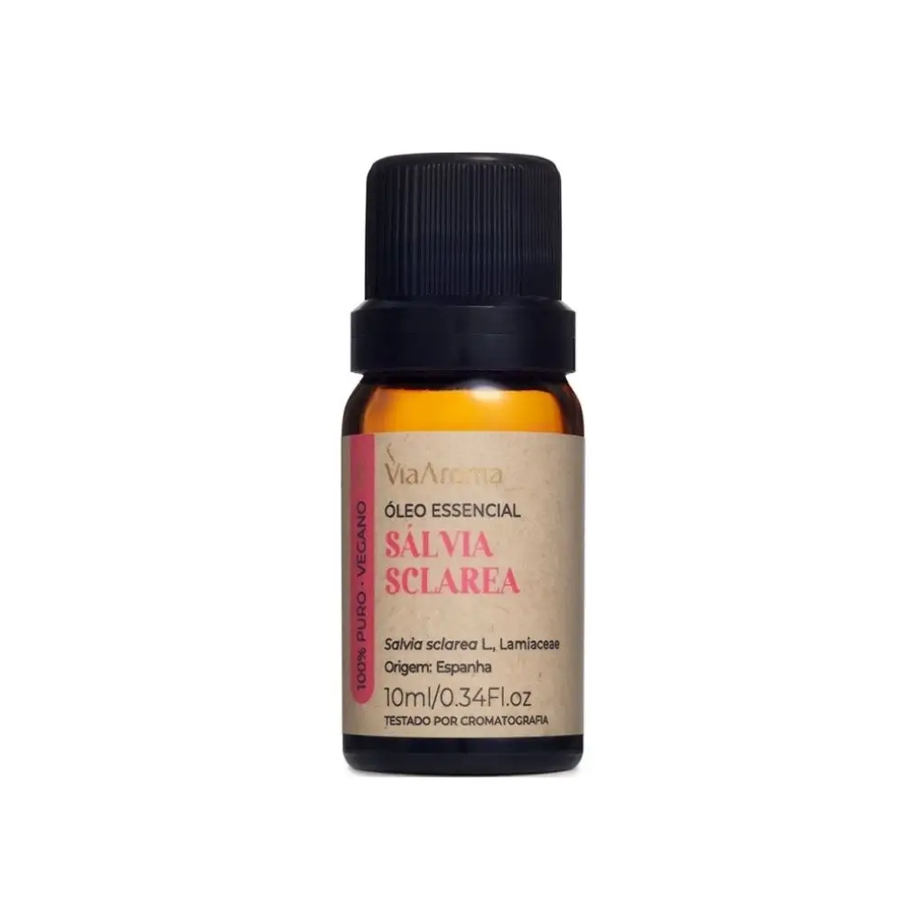Óleo Essencial Sálvia Sclarea Via Aroma – 10ml
