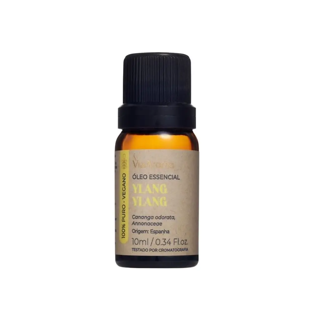 Óleo Essencial Ylang Ylang Via Aroma – 10ml