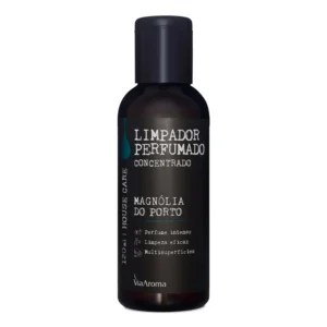 Limpador Perfumado Concentrado Magnólia do Porto Via Aroma 120ml – limpeza eficiente e perfume sofisticado por até 12 horas.
