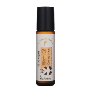 Roll-on Óleos Essenciais Kids Ei, Atenção! Via Aroma 10ml – aromaterapia para foco e concentração infantil, com óleos essenciais de Alecrim, Cardamomo, Limão Siciliano e Vetiver.