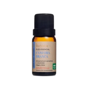 Óleo Essencial Via Aroma - 5ml | 100% puro e natural | Aromaterapia e bem-estar | Disponível em 5 variações.