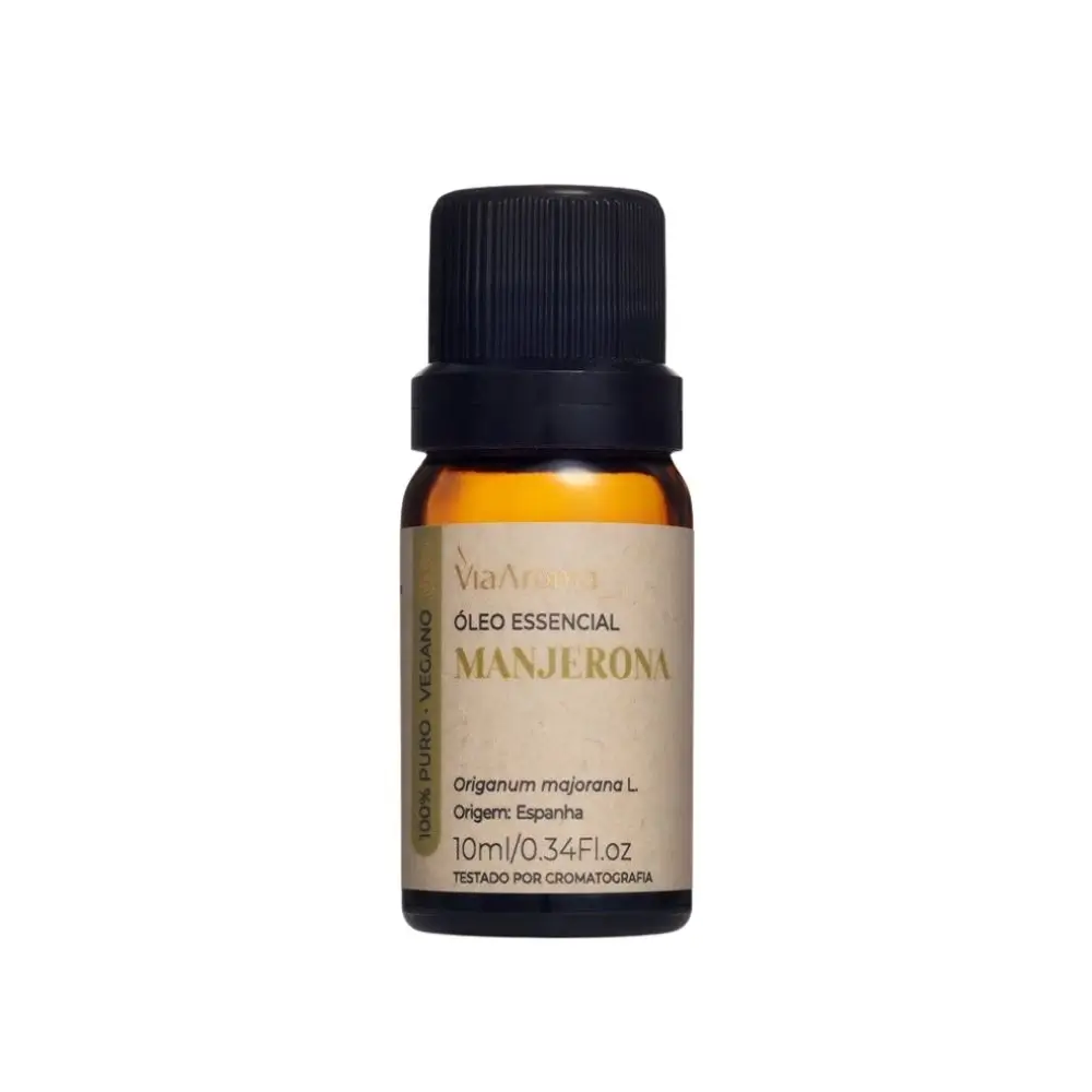 Óleo Essencial Manjerona Via Aroma – 10ml