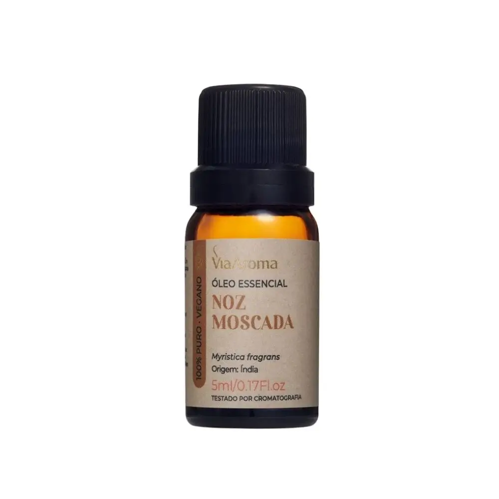 Óleo Essencial de Noz Moscada Via Aroma – 5ml